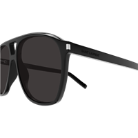 Napoli - Corso Giuseppe Garibaldi 197 - Occhiali da sole Saint Laurent Donna SL 596 DUNE001 BLACK BLACK BLACK58 - SL 596 DUNE001 BLACK BLACK BLACK58